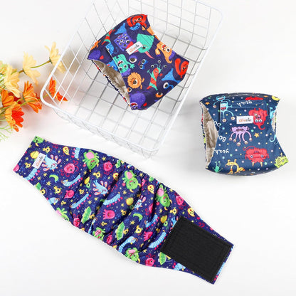 Male Dog Diapers - High Absorbency Belly Bands for Extra Small Dogs & Puppies, Ideal for Incontinence, Excitable Urination, and Training (XXL)